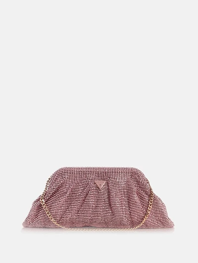 Zalina Rhinestone Frame Clutch