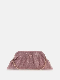 Zalina Rhinestone Frame Clutch