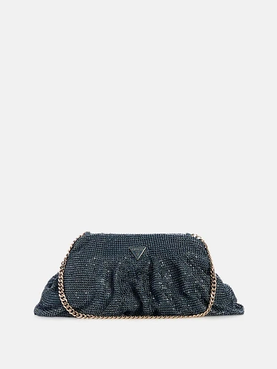 Zalina Rhinestone Frame Clutch