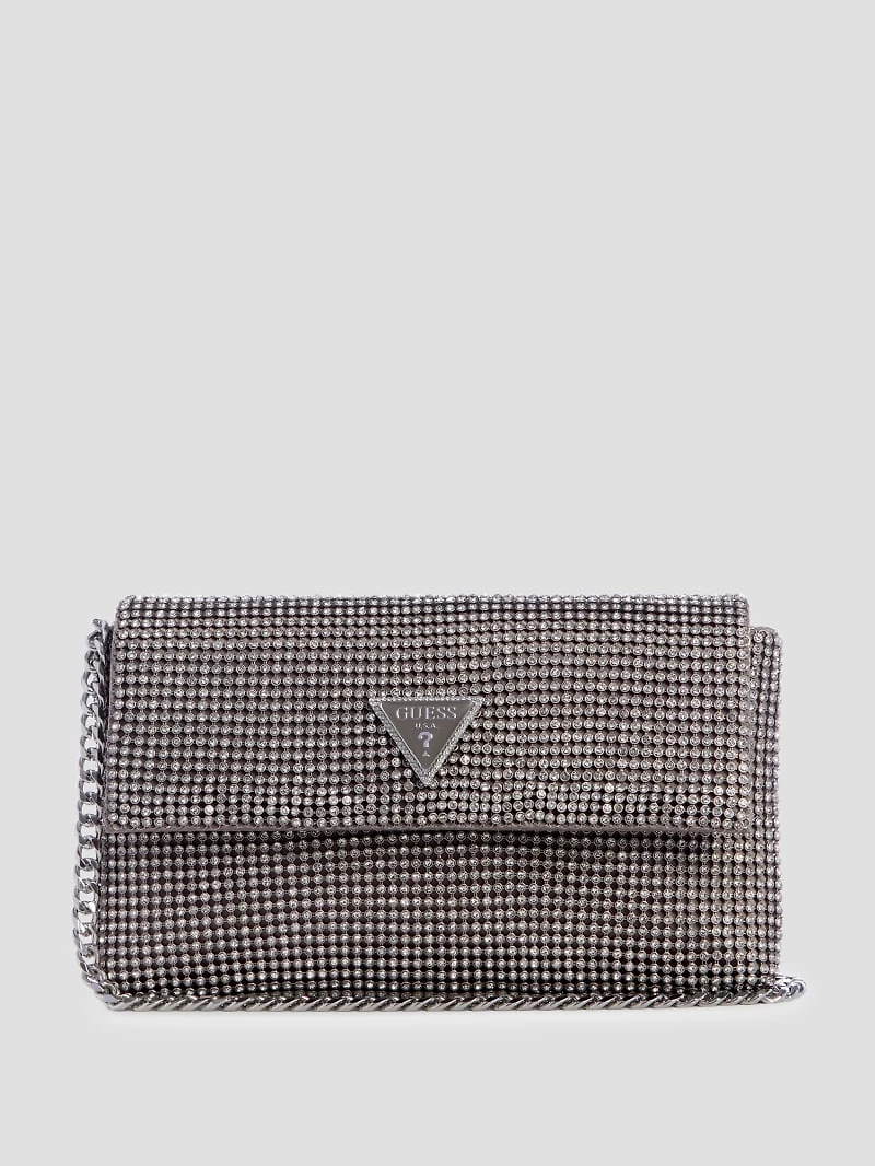 Zalina Mesh Clutch