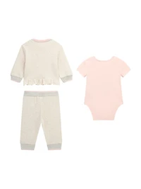 Bear Bodysuit and Sweat Set (0-12M)