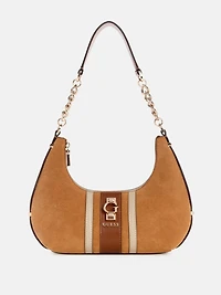 Erenia Striped Shoulder Bag