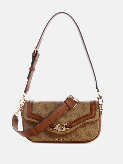 Dea Logo Mini Fold-Over Shoulder Bag