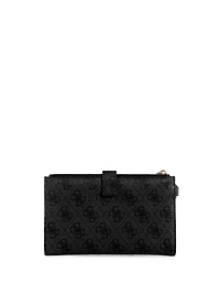 Laurel Quattro G Double-Zip Organizer Wallet