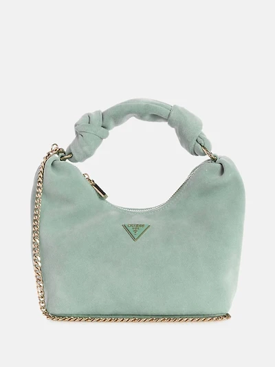 Isotta Suede Hobo Bag