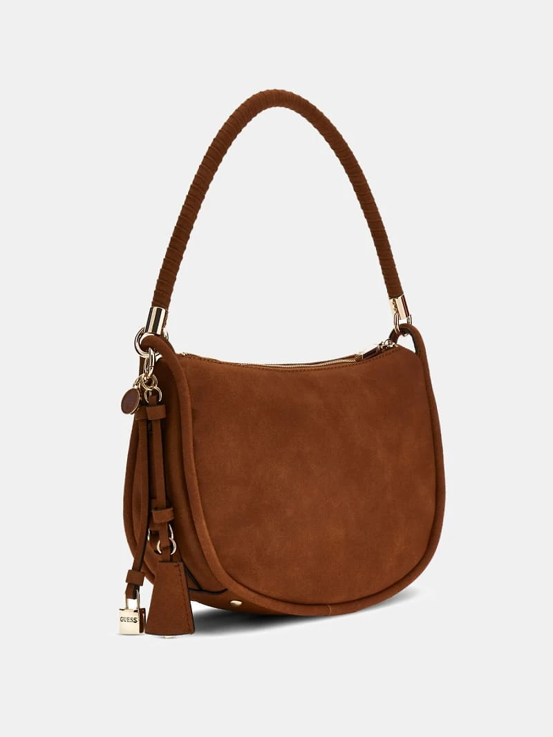 Danya Suede Shoulder Bag