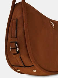 Danya Suede Shoulder Bag