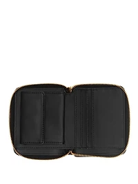Lumina Saffiano Small Zip-Around Wallet