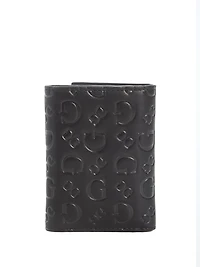 Debossed Logo Trifold Wallet