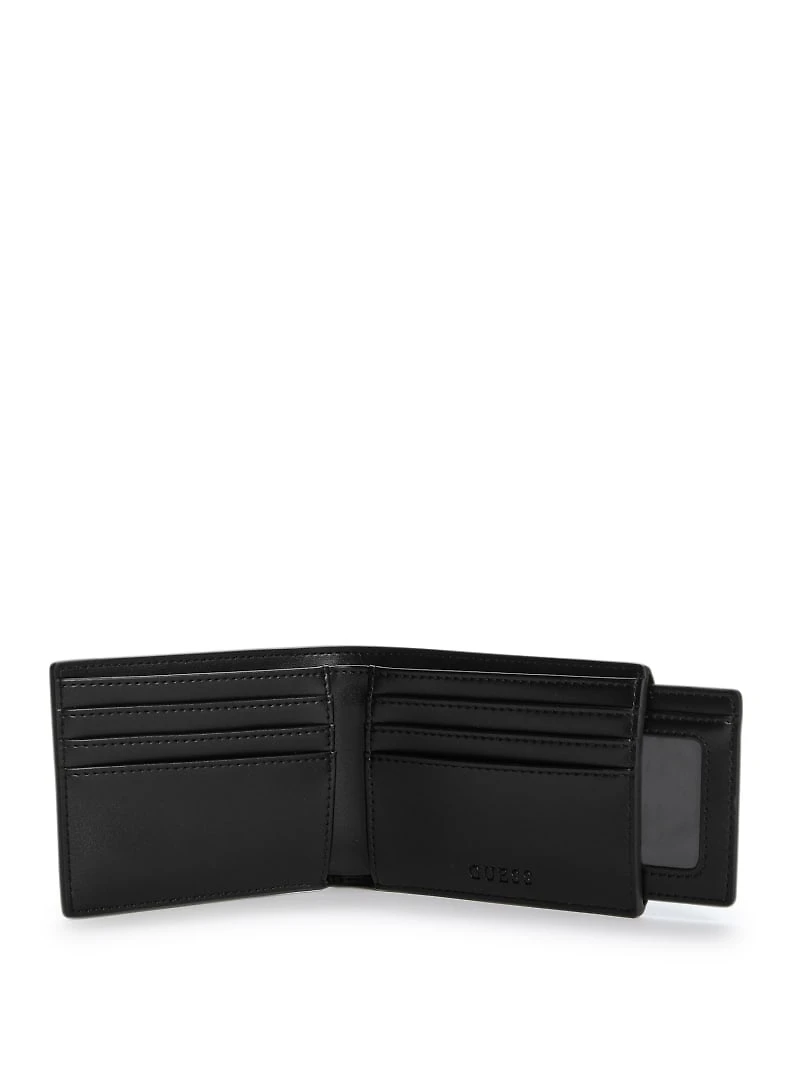 Croc-Embossed Bifold Wallet