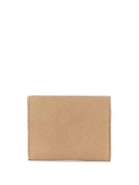 Kai Faux-Suede Trifold Wallet