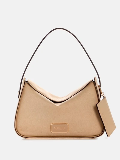 Kai Faux-Suede Shoulder Bag