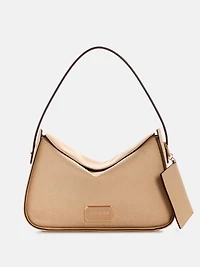 Kai Faux-Suede Shoulder Bag