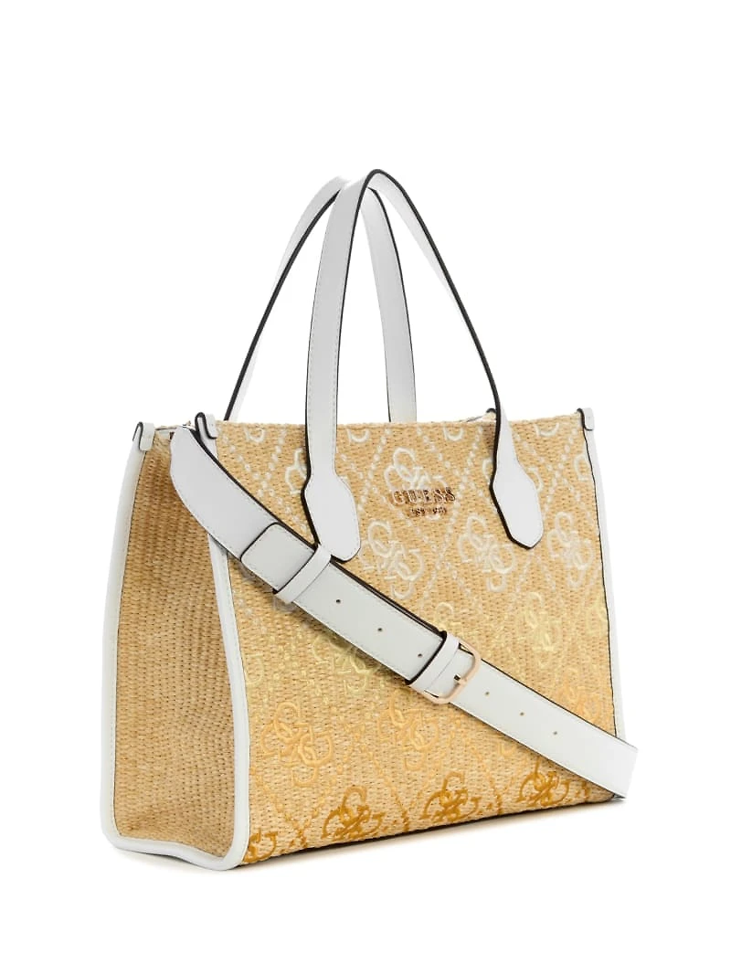 Silvana Raffia Tote