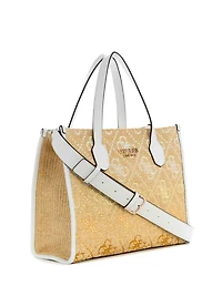 Silvana Raffia Tote
