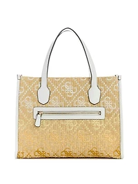 Silvana Raffia Tote