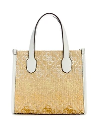 Silvana Raffia Mini Tote