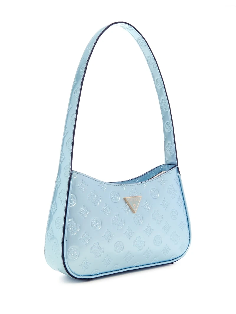 Arnela Debossed Logo Shoulder Bag