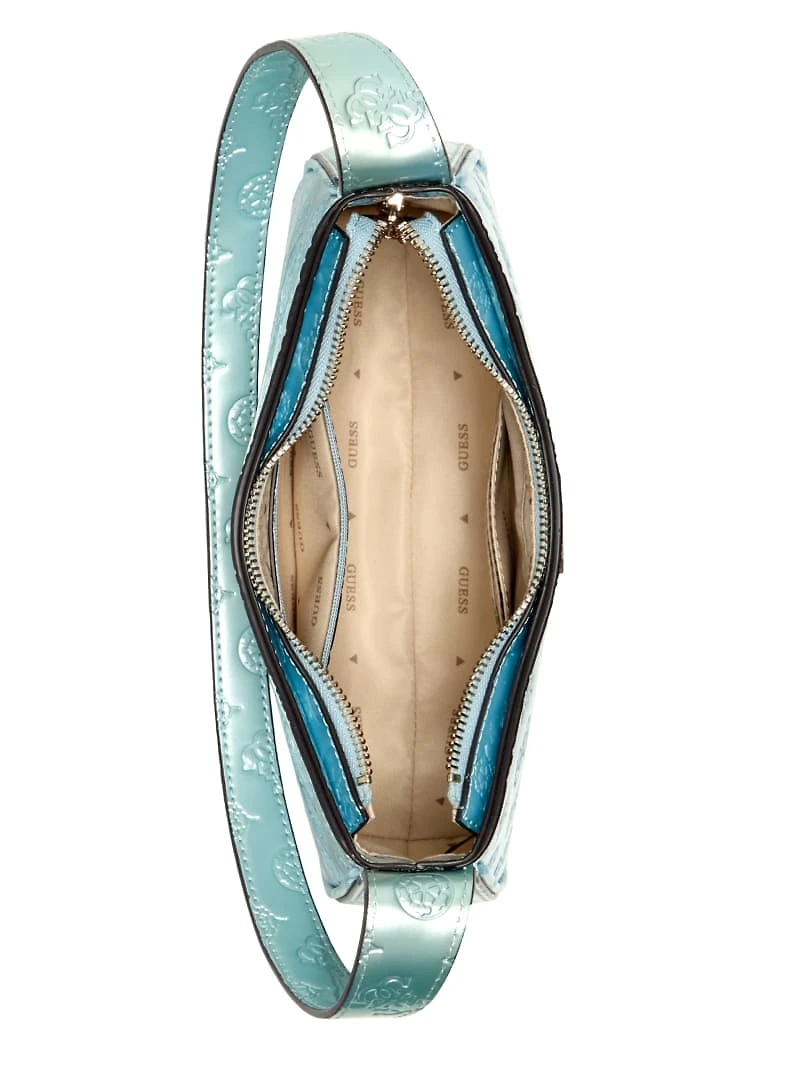 Arnela Debossed Logo Shoulder Bag