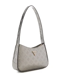 Arnela Debossed Logo Shoulder Bag