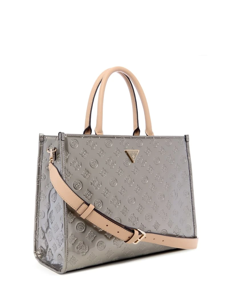 Arnela Debossed Logo Girlfriend Tote