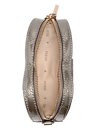 Arnela Debossed Logo Mini Heart Bag