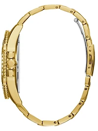 Gold-Tone Multifunction Watch
