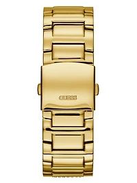 Gold-Tone Multifunction Watch