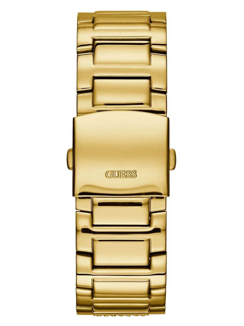 Gold-Tone Multifunction Watch