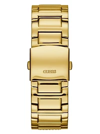 Gold-Tone Multifunction Watch