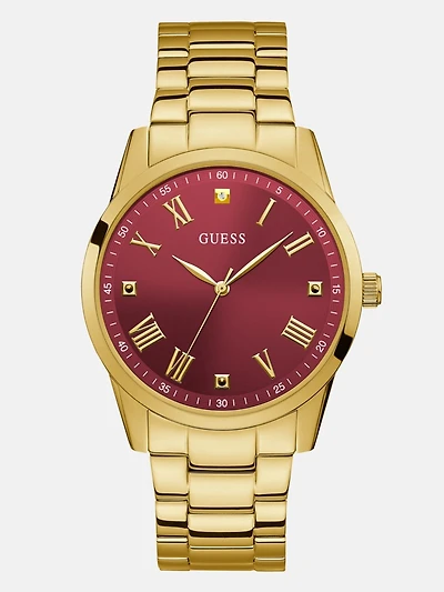 and Gold-Tone Analog Watch