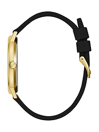 Black and Gold-Tone Analog Watch
