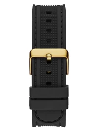 Black and Gold-Tone Analog Watch