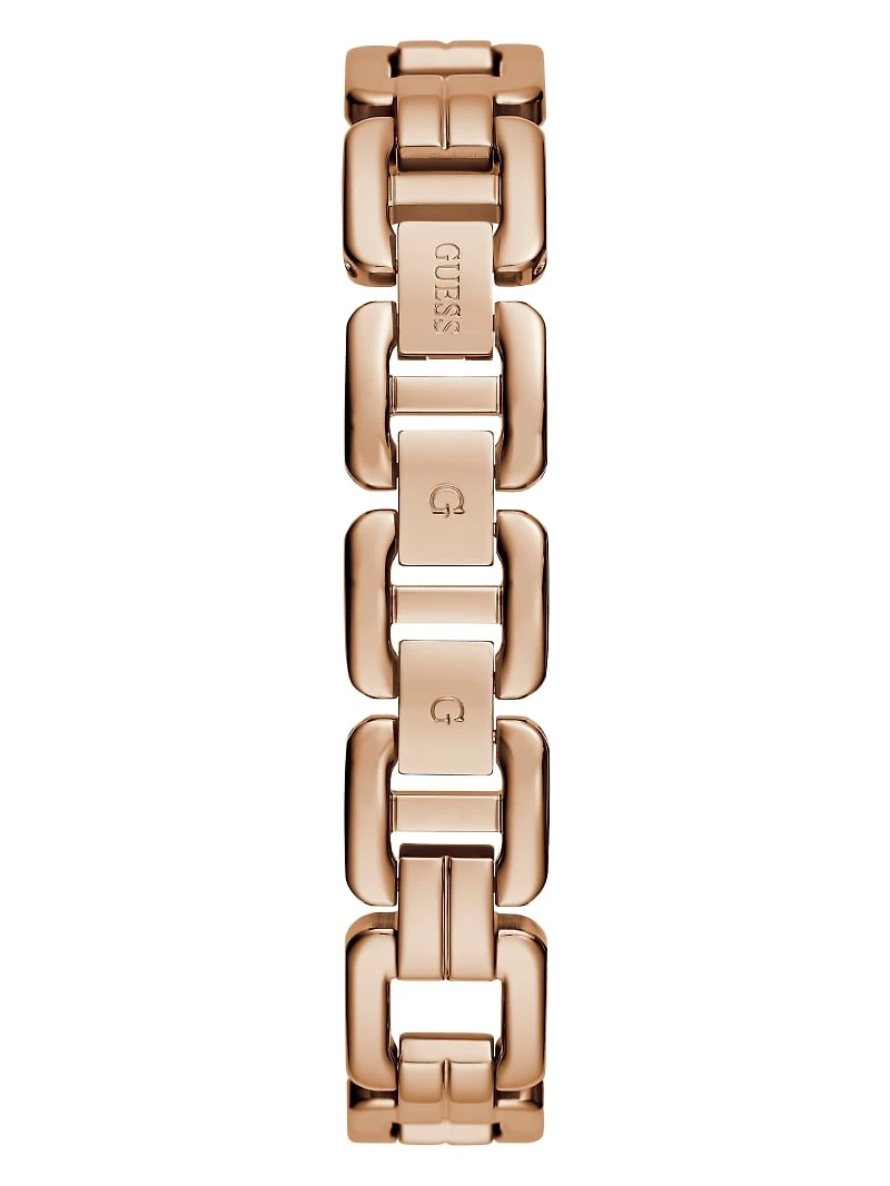 Rose Gold-Tone Round Analog Watch