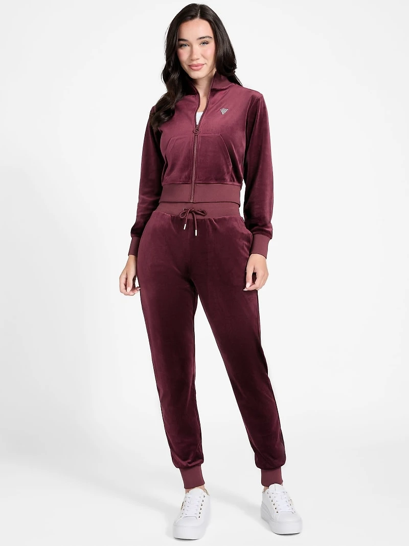 Couture Velvet Jogger Pants