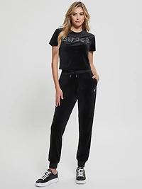 Couture Velvet Jogger Pants