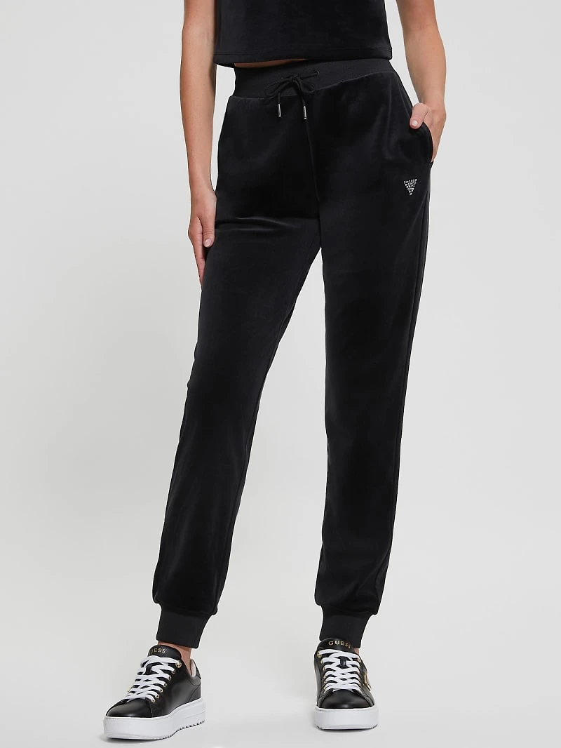 Couture Velvet Jogger Pants