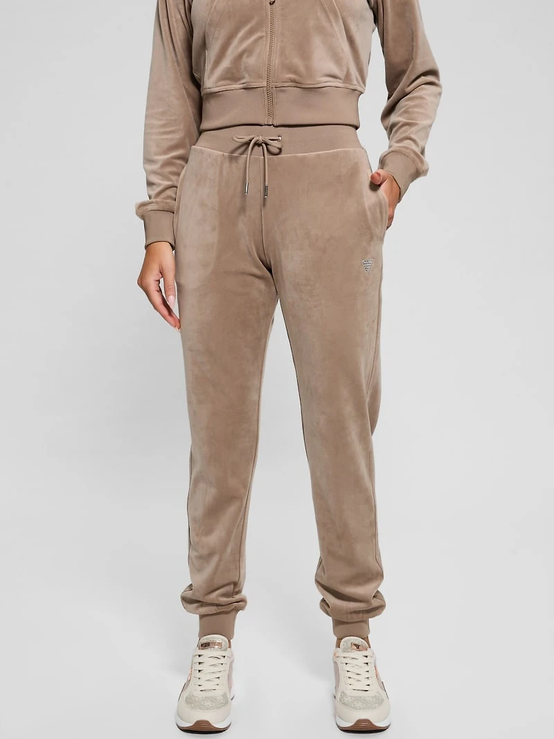 Eco Couture Velvet Joggers