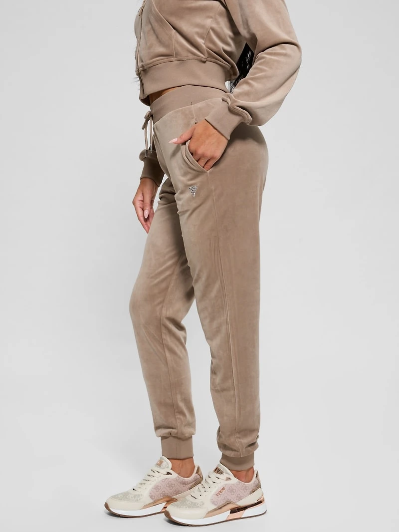 Eco Couture Velvet Joggers