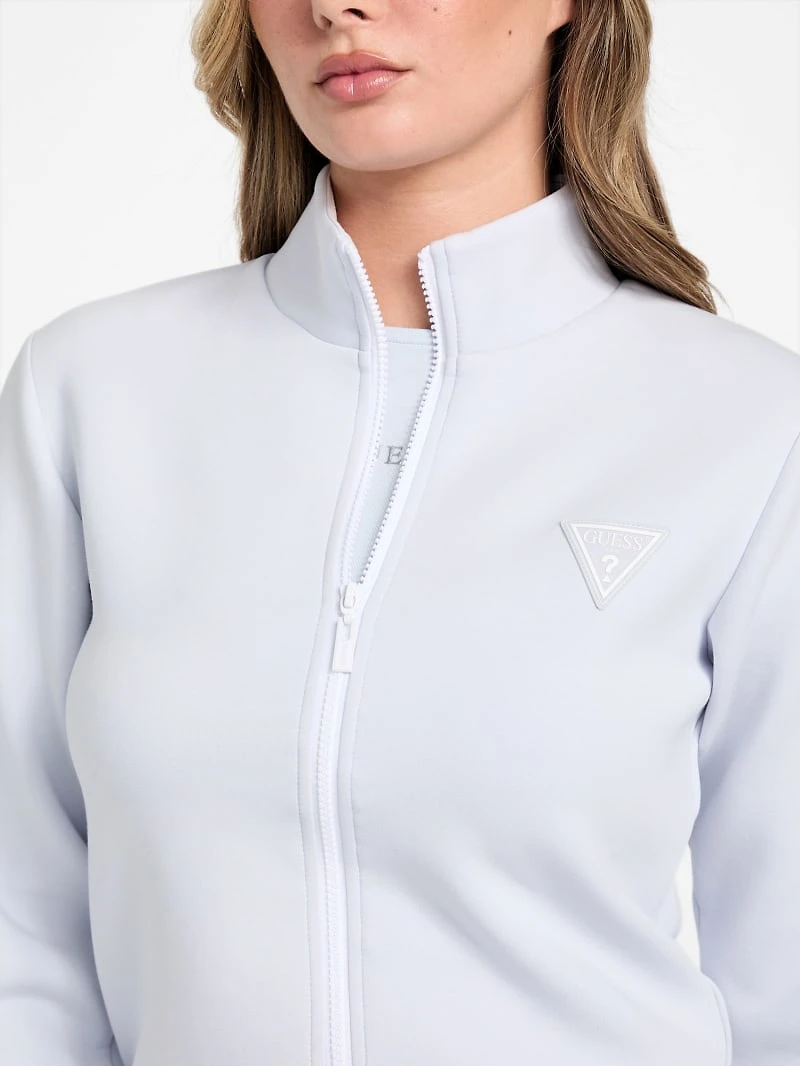 Eco Ann Full-Zip Scuba Sweatshirt