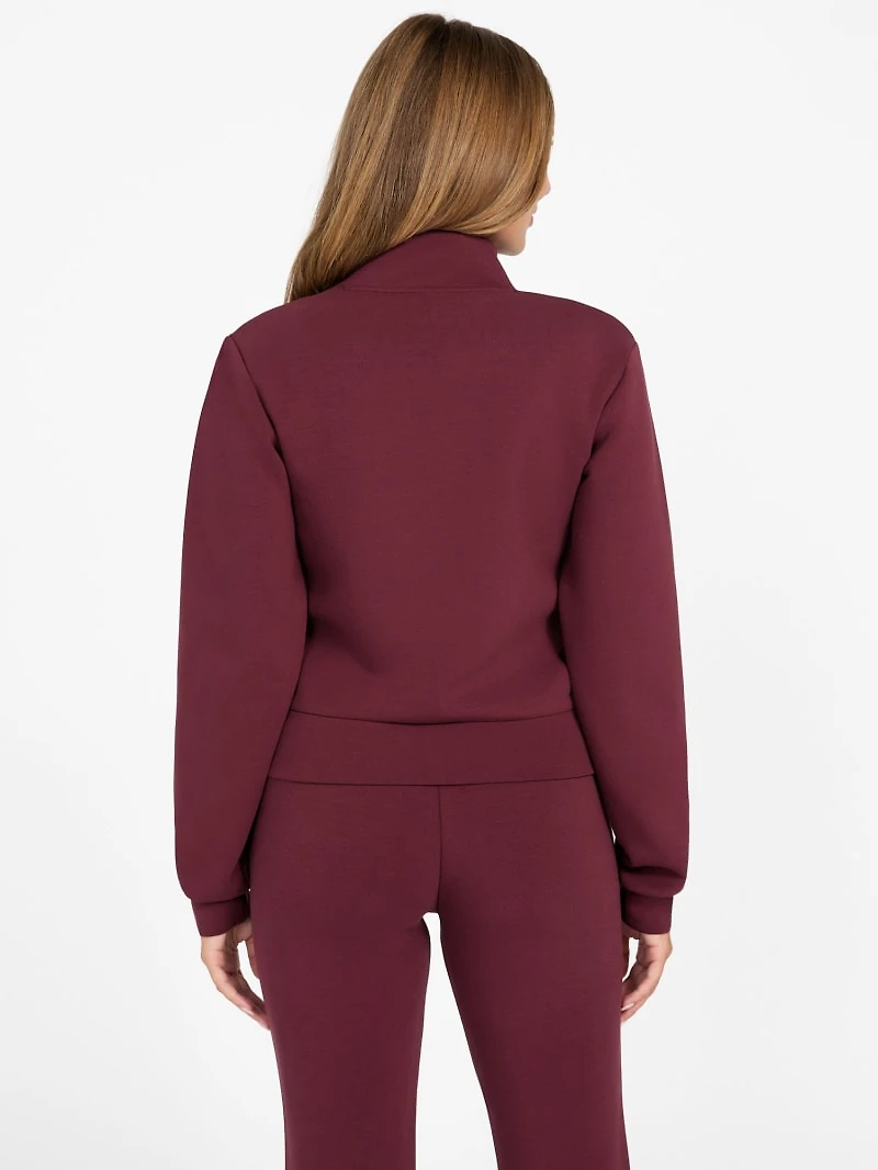 Eco Ann Full-Zip Scuba Sweatshirt