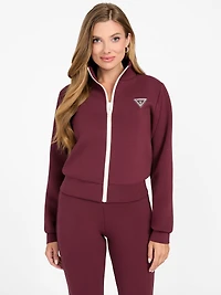 Eco Ann Full-Zip Scuba Sweatshirt