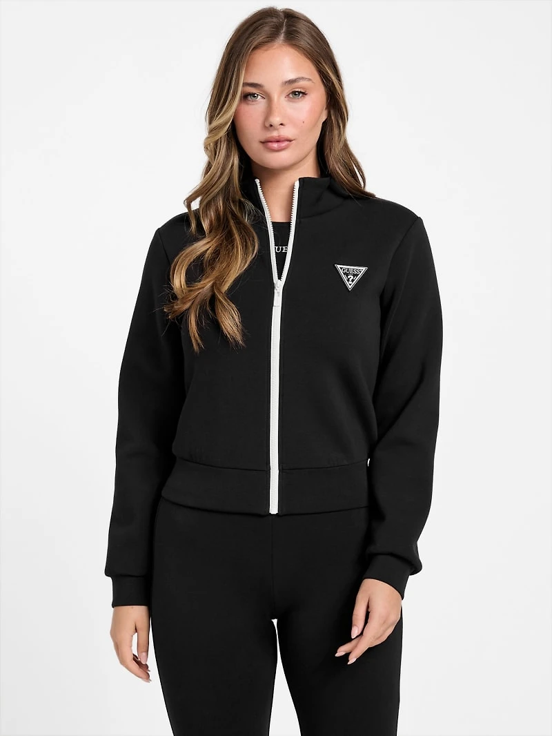 Eco Ann Full-Zip Scuba Sweatshirt