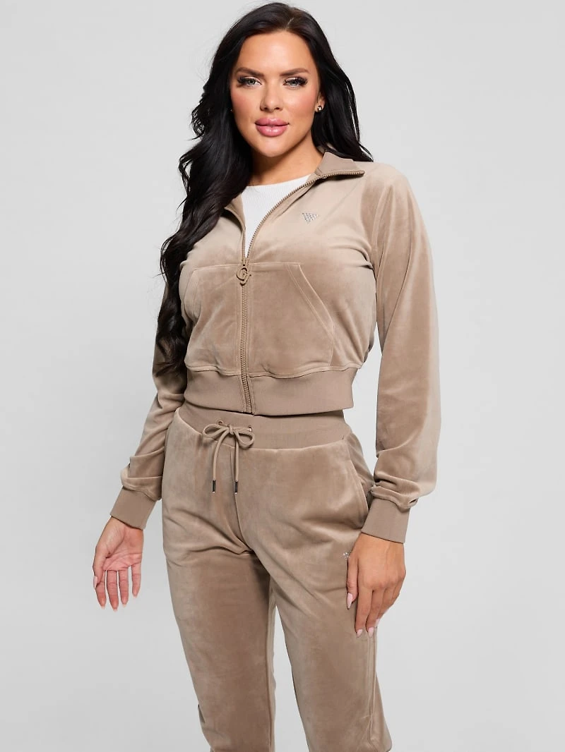 Eco Couture Full-Zip Sweatshirt