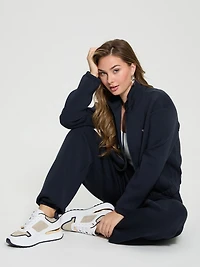 Eco Cecilia Scuba Zip-Up Sweatshirt