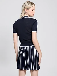 Open-Knit Signature Polo