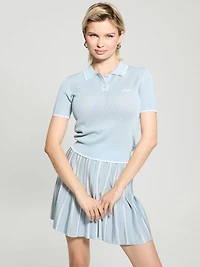 Open-Knit Signature Polo