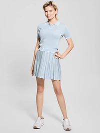 Open-Knit Signature Polo