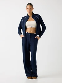 Flare-leg sweatpants