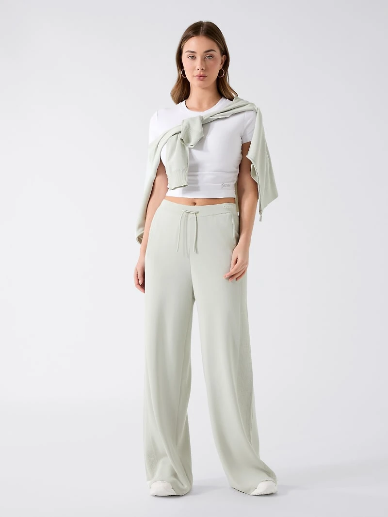 Viscose-blend sweatpants